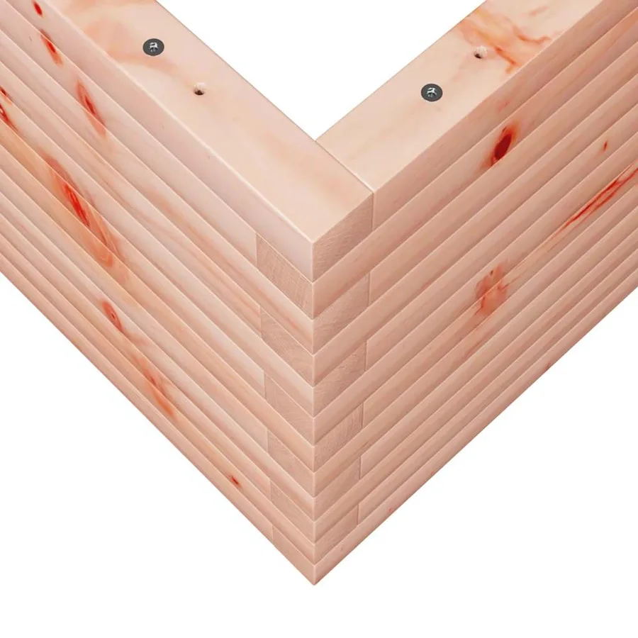 Jardinière 70x70x45,5 cm bois massif de douglas - 8