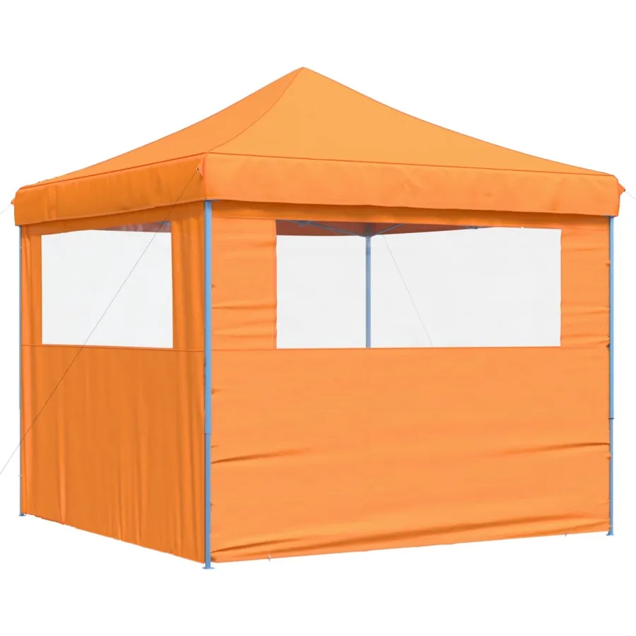 Tente de réception pliable escamotable avec 2 parois latérales - 4