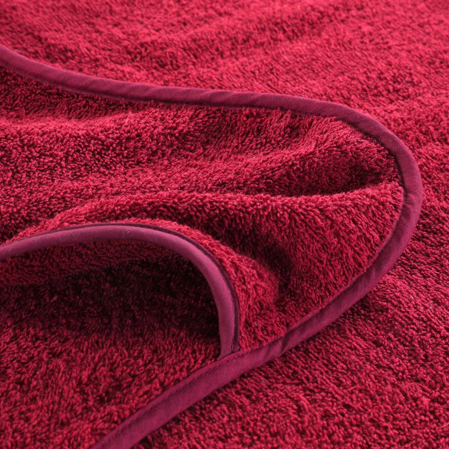 Serviettes de plage 2 pcs bordeaux 60x135 cm tissu 400 GSM - 7