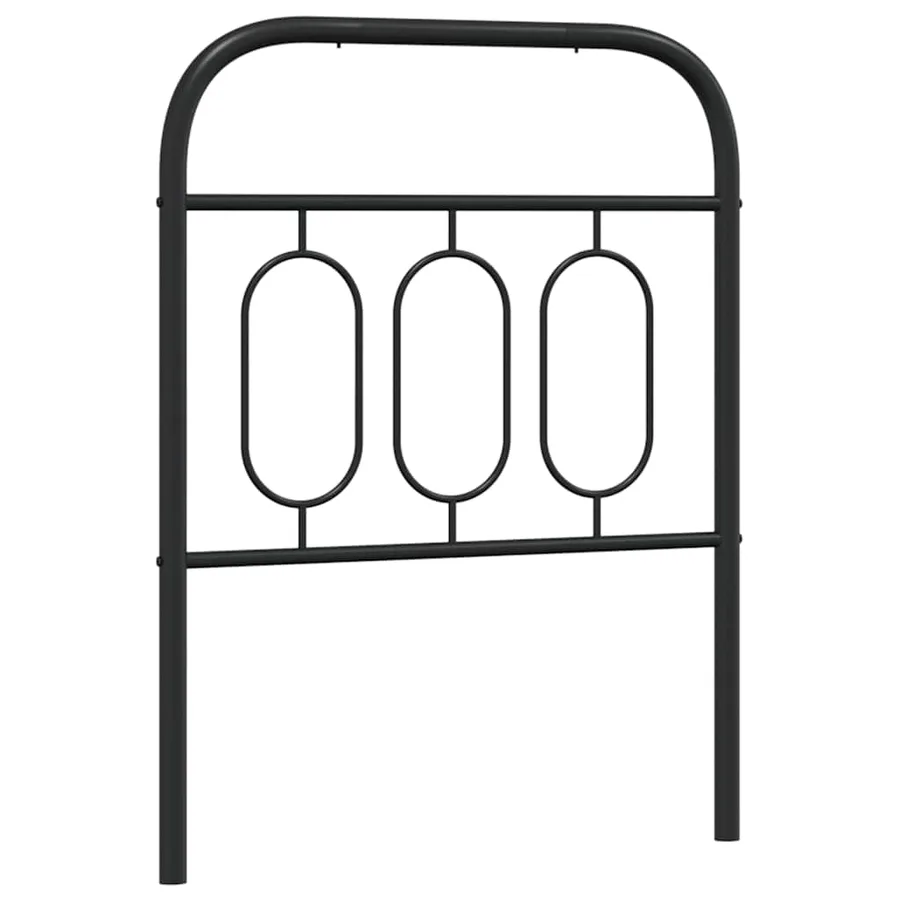 Tête de lit de remplacement métal noir 75 cm - 2