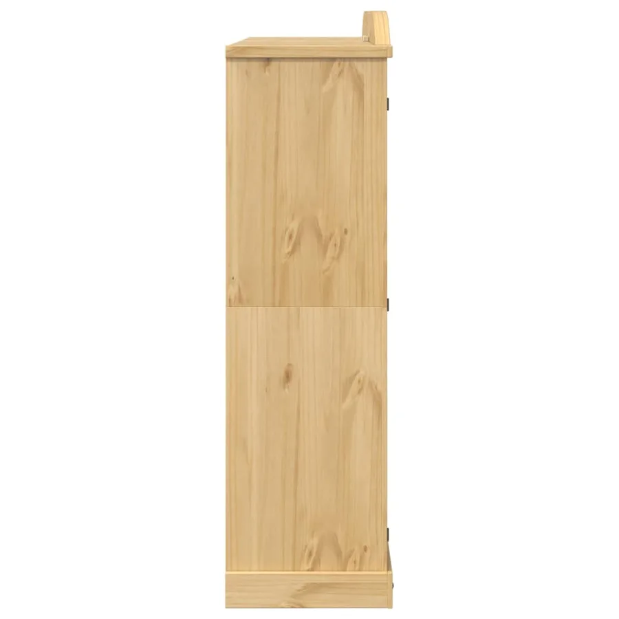 Garde-robe Corona 194x52x186 cm bois de pin massif - 5