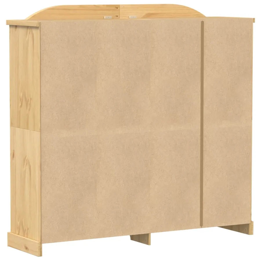 Garde-robe Corona 194x52x186 cm bois de pin massif - 6