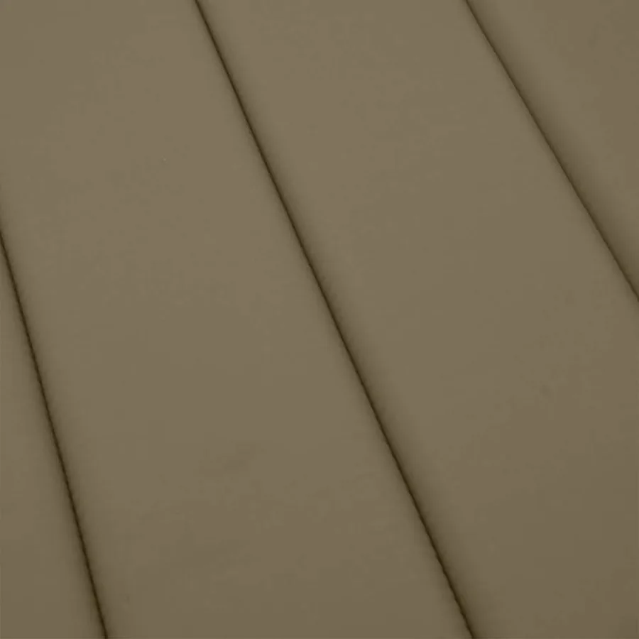 Coussin de chaise longue taupe mélangé 186x58x4 cm tissu - 8