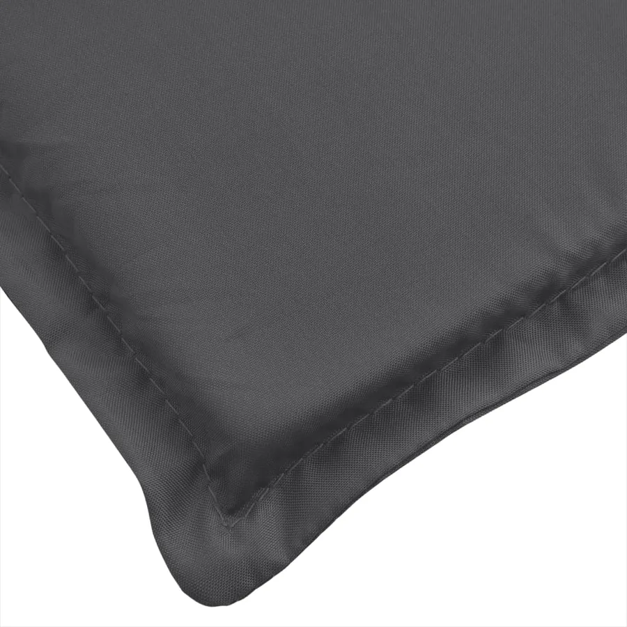 Coussins de chaise à dossier bas lot de 6 anthracite mélangé - 9