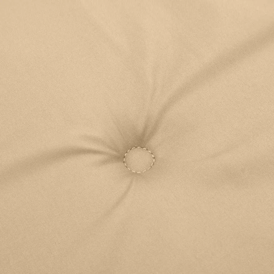 Coussin de chaise longue beige mélangé (75+105) x 50 x 4 cm tissu - 7