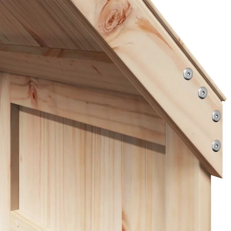Toit de lit pour enfants 55x99x139,5 cm bois de pin massif - 7