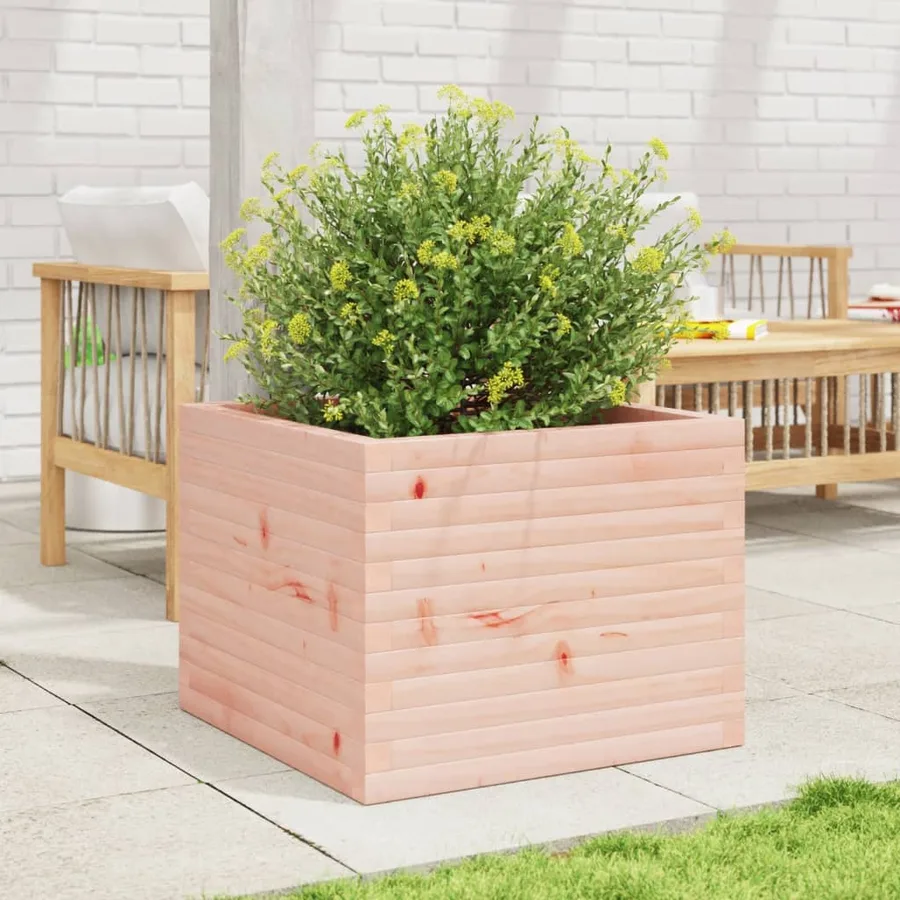 Jardinière 60x60x46 cm bois massif de douglas - 3
