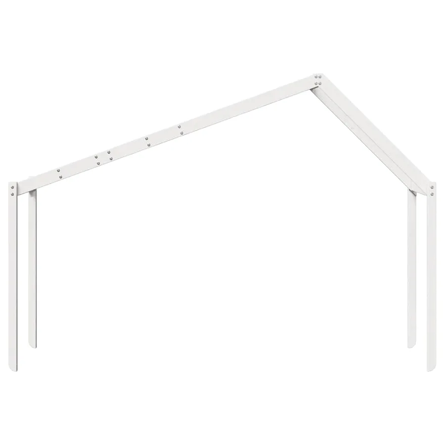 Toit de lit pour enfants 213x95,5x144,5 cm bois de pin massif - 4