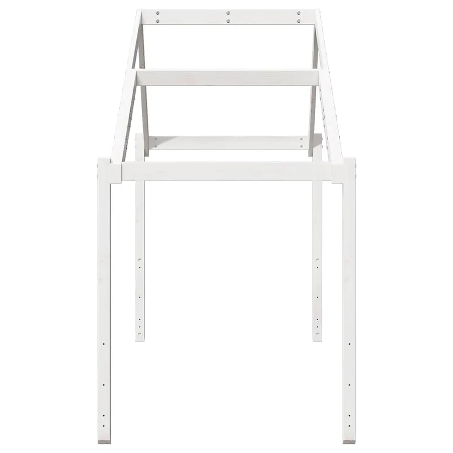 Toit de lit pour enfants 213x95,5x144,5 cm bois de pin massif - 5
