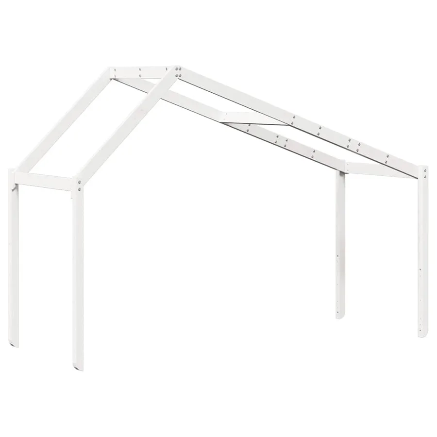 Toit de lit pour enfants 213x95,5x144,5 cm bois de pin massif - 6