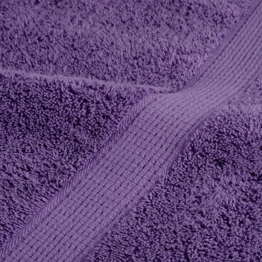 Serviettes de douche de qualité supérieure SOLUND 10 pcs violet - 7