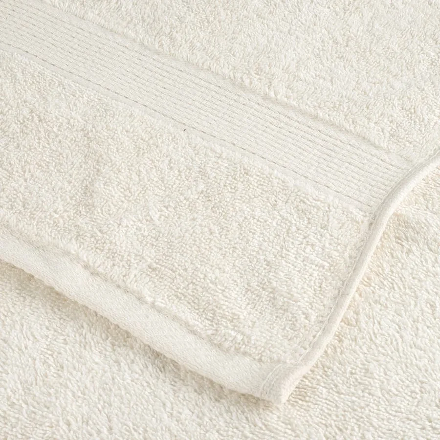 Ensemble de serviettes de qualité supérieure SOLUND 12pcs crème - 5