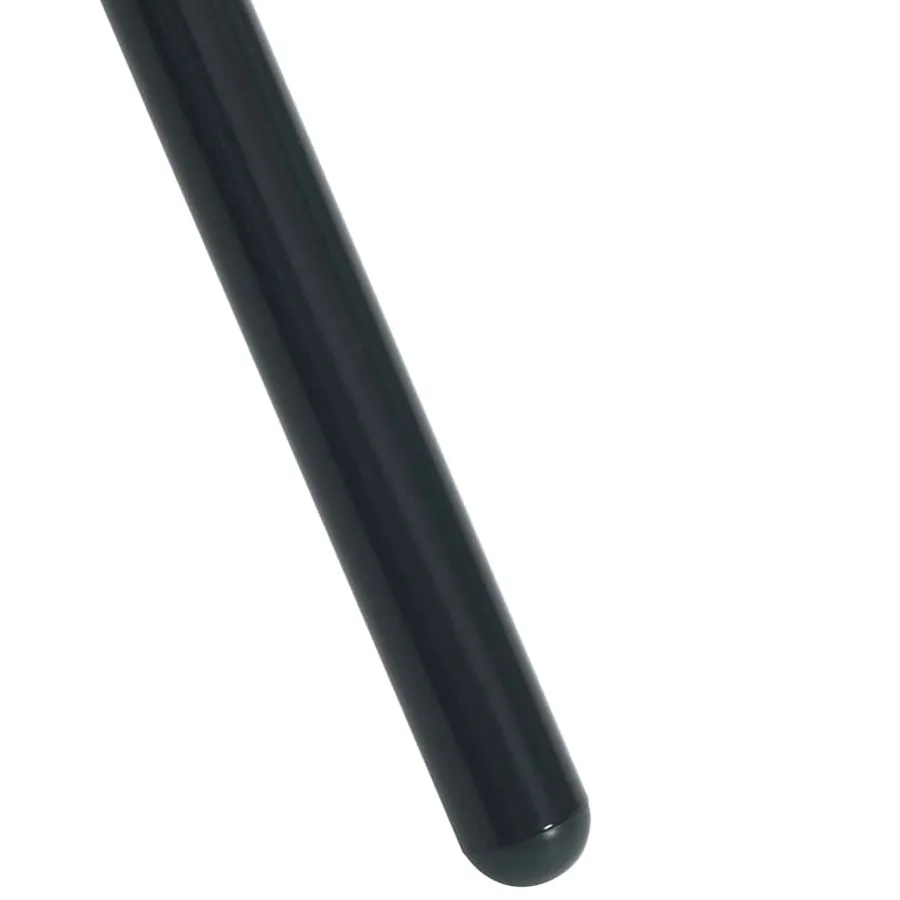 Ensemble de chaises de jardin empilables 5 pcs anthracite - 11