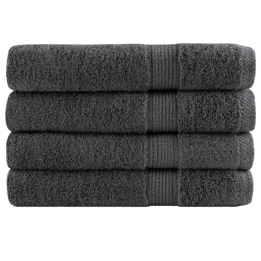 Serviettes de qualité supérieure SOLUND 4 pcs anthracite
