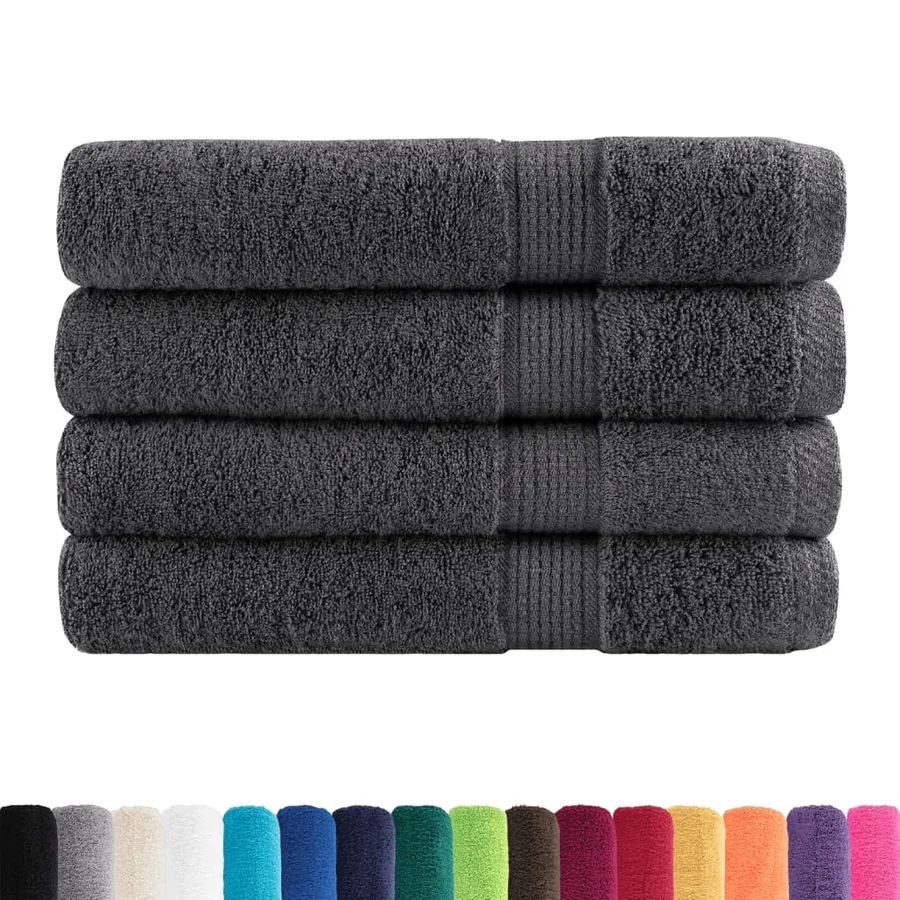 Serviettes de qualité supérieure SOLUND 4 pcs anthracite - 2