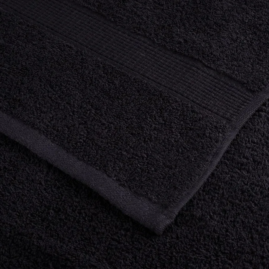 Serviettes d'invité de qualité supérieure SOLUND 2 pcs noir - 6