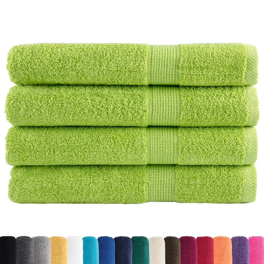 Serviettes de qualité supérieure SOLUND 4 pcs vert pomme - 2