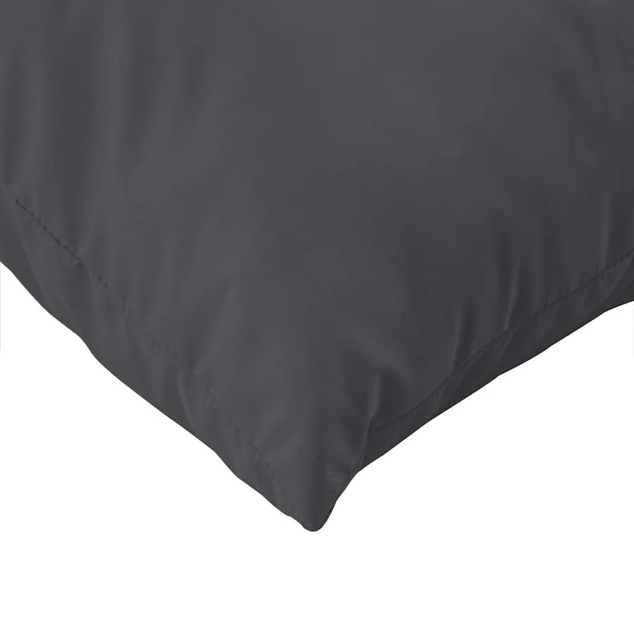 Coussins de palette lot de 3 anthracite mélangé tissu - 7