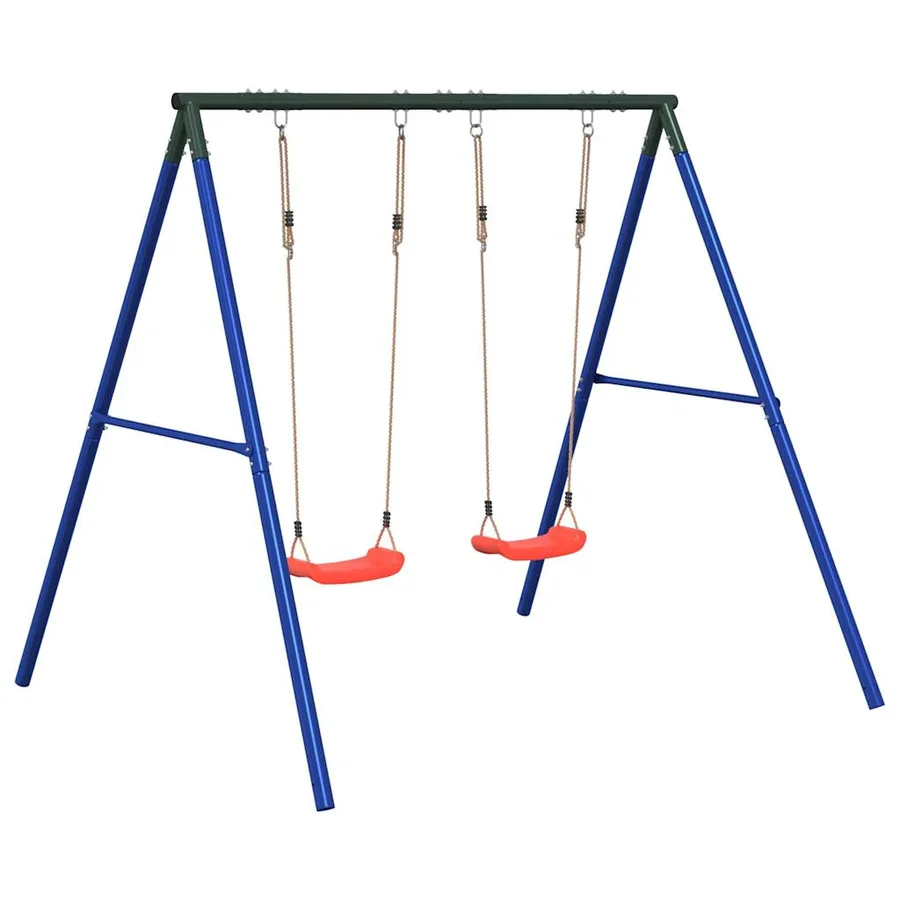 Ensemble de balançoire d'extérieur avec 2 balançoires - 2