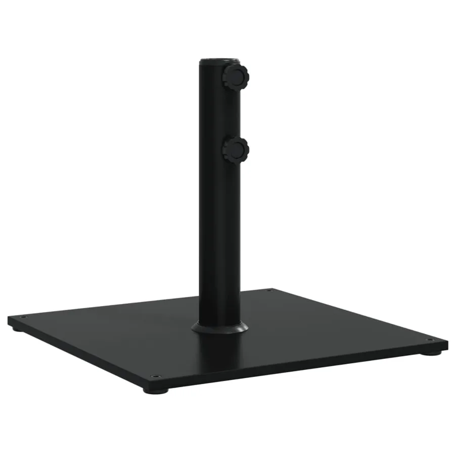 Base de parasol pour mâts Ø32/38/48 mm 17 kg carré - 2