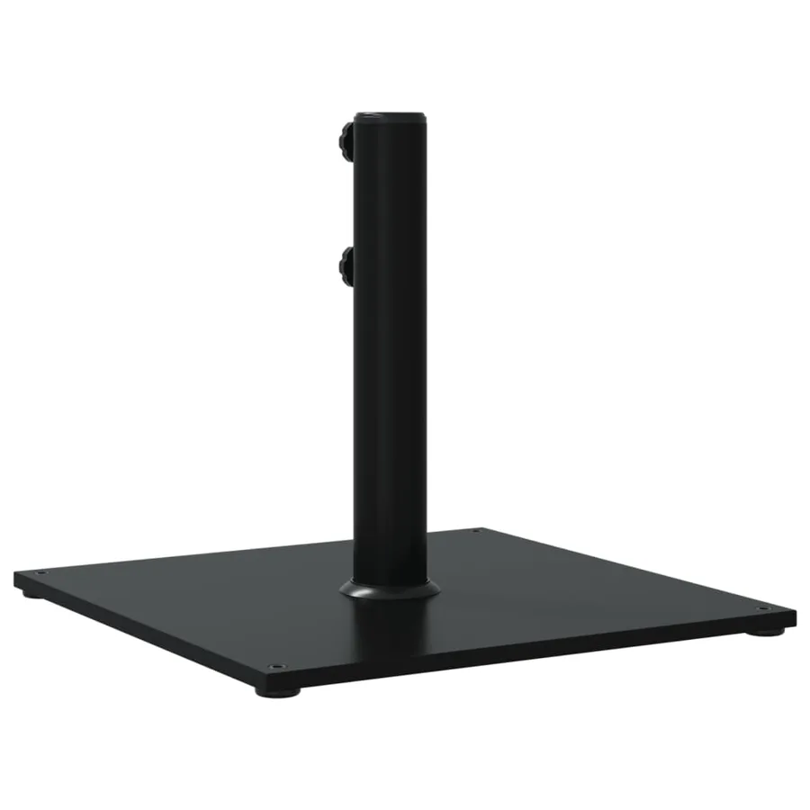 Base de parasol pour mâts Ø32/38/48 mm 17 kg carré - 6