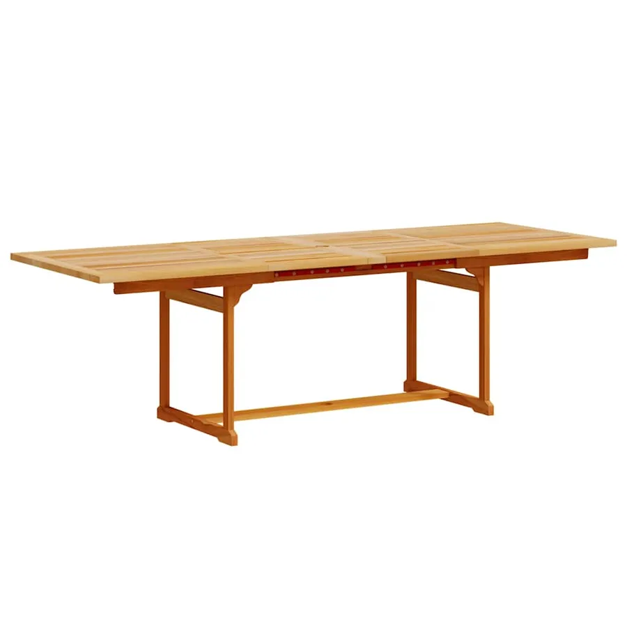 Ensemble à manger de jardin 9pcs bois d'acacia solide textilène - 3
