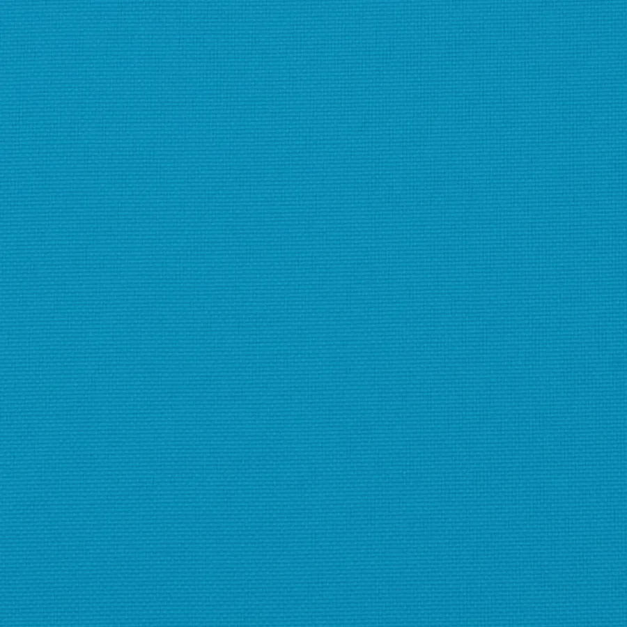 Coussins de chaise de jardin à dossier haut lot de 4 bleu tissu - 9