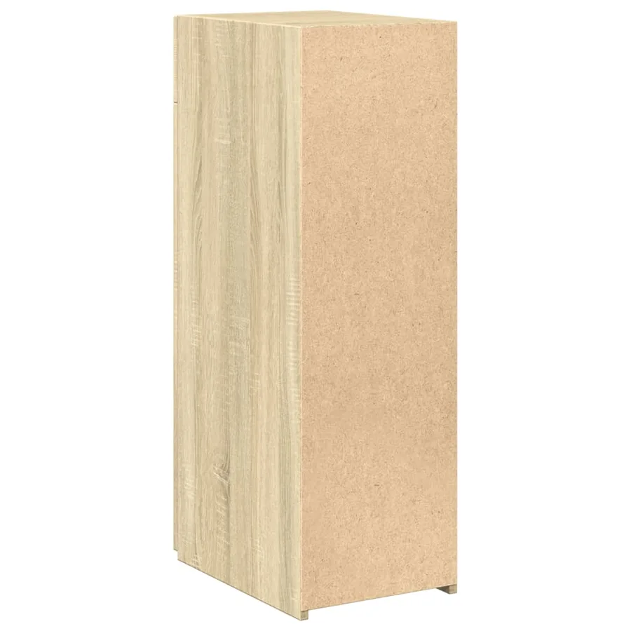 Buffet chêne sonoma 30x42,5x93 cm bois d'ingénierie - 4