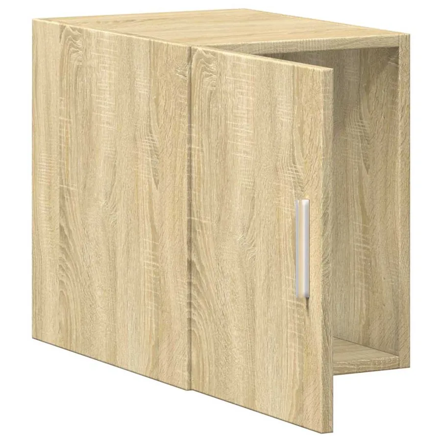 Armoire murale chêne sonoma 30x42,5x40 cm bois d'ingénierie - 8