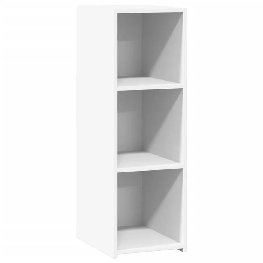 Buffet blanc 30x41x93 cm bois d'ingénierie - 2