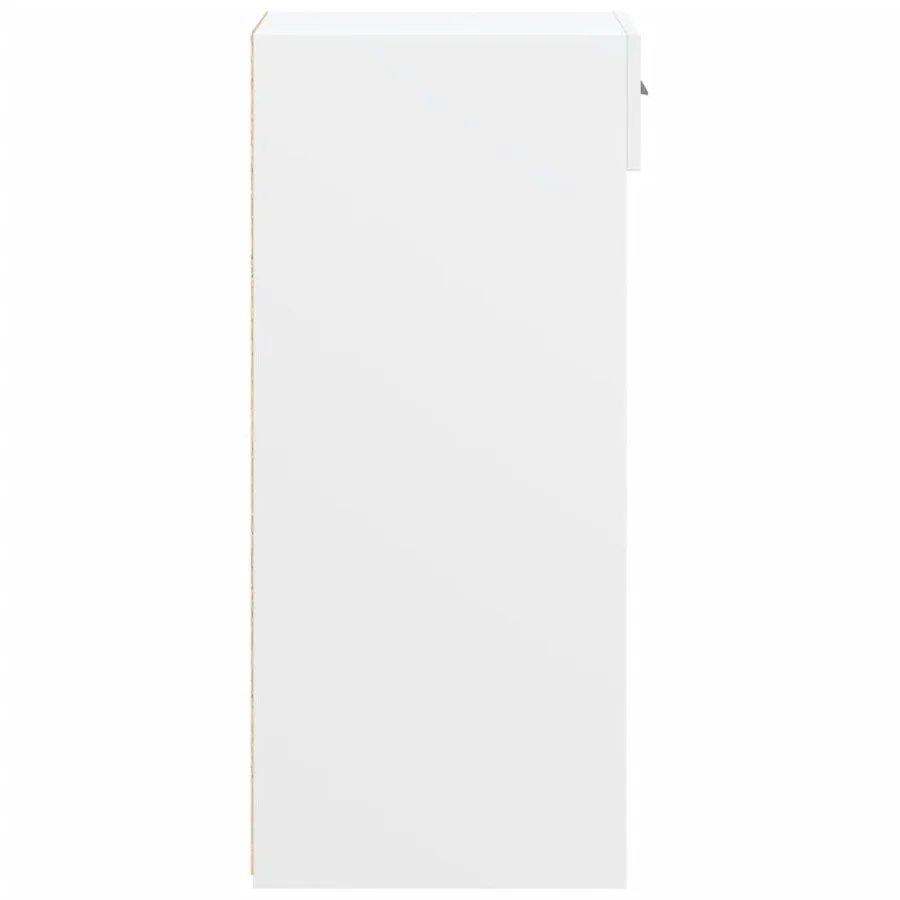 Buffet blanc 45x42,5x93 cm bois d'ingénierie - 5