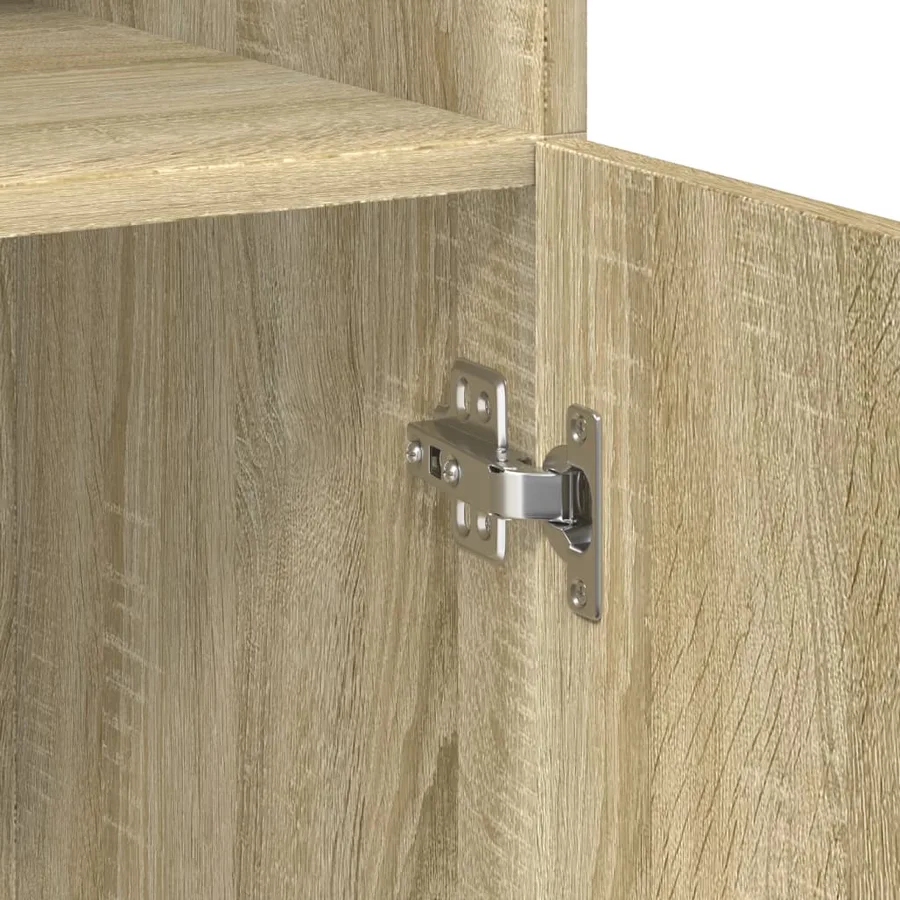 Armoire de rangement chêne sonoma 70x42,5x225 cm - 10