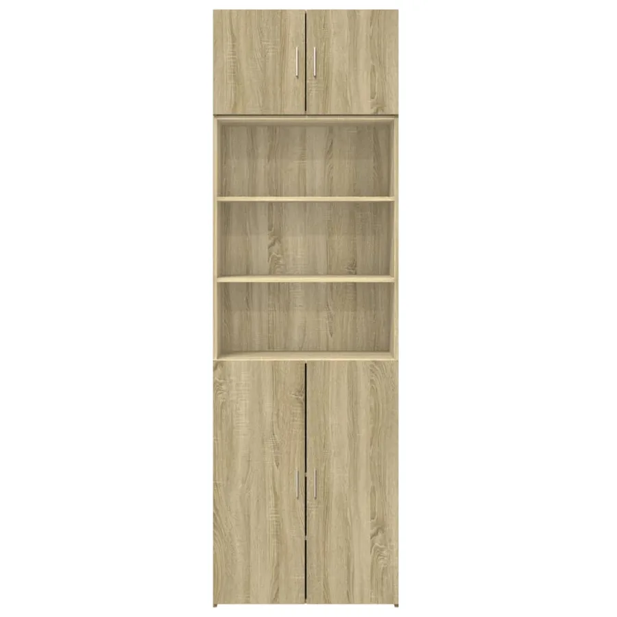 Armoire de rangement chêne sonoma 70x42,5x225 cm - 4