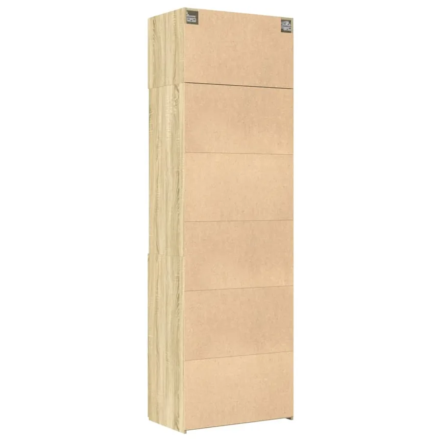 Armoire de rangement chêne sonoma 70x42,5x225 cm - 8