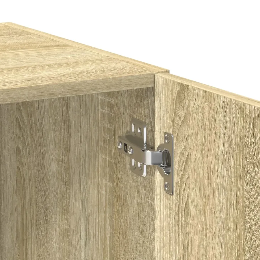 Armoire de rangement chêne sonoma 70x42,5x225 cm - 9