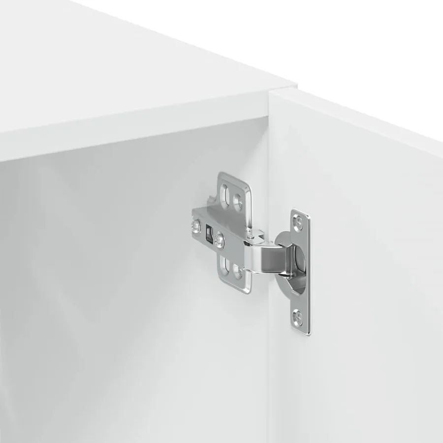 Armoire de rangement mince blanc 50x42,5x225 cm - 10