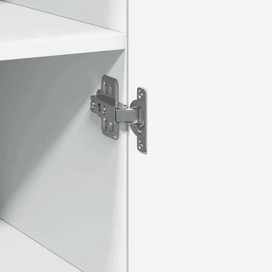 Armoire de rangement mince blanc 50x42,5x225 cm - 11