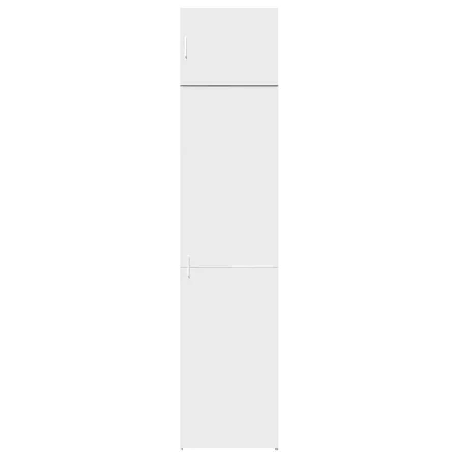 Armoire de rangement mince blanc 50x42,5x225 cm - 4