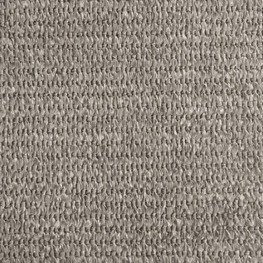 Voile d'ombrage 160 g/m² rectangulaire gris clair 2x4,5 m PEHD - 9