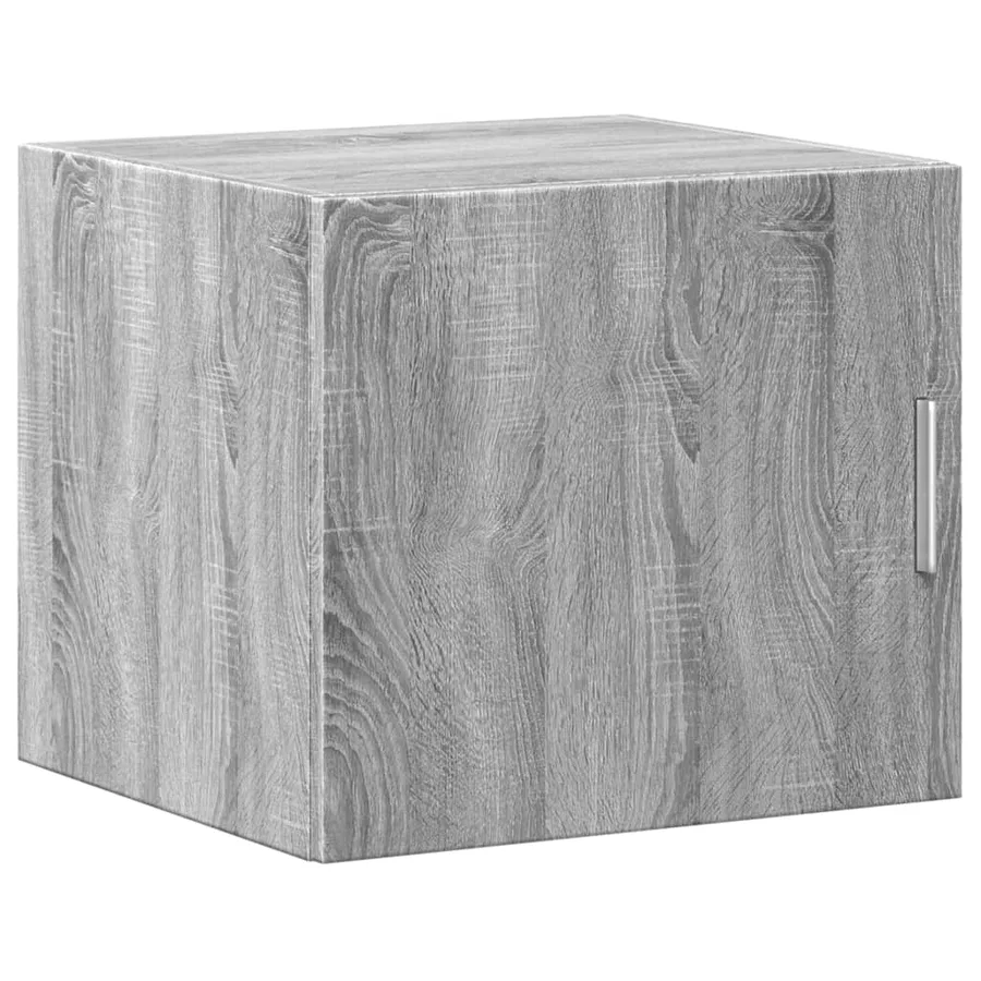 Armoire de rangement mince sonoma gris 45x42,5x225 cm - 5