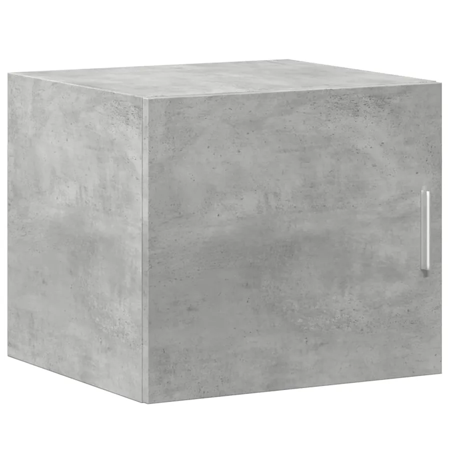 Armoire de rangement mince gris béton 45x42,5x225 cm - 5