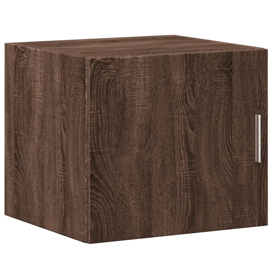 Armoire murale chêne marron 45x42,5x40 cm bois d'ingénierie - 2