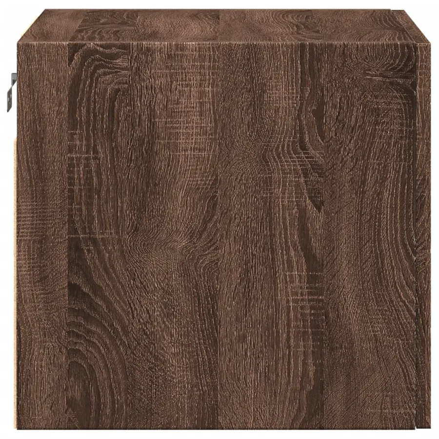 Armoire murale chêne marron 45x42,5x40 cm bois d'ingénierie - 5