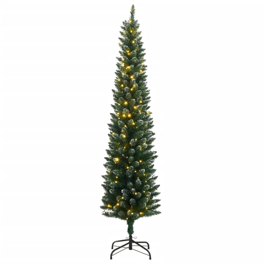 Sapin de Noël artificiel mince 150 LED 150 cm - 2