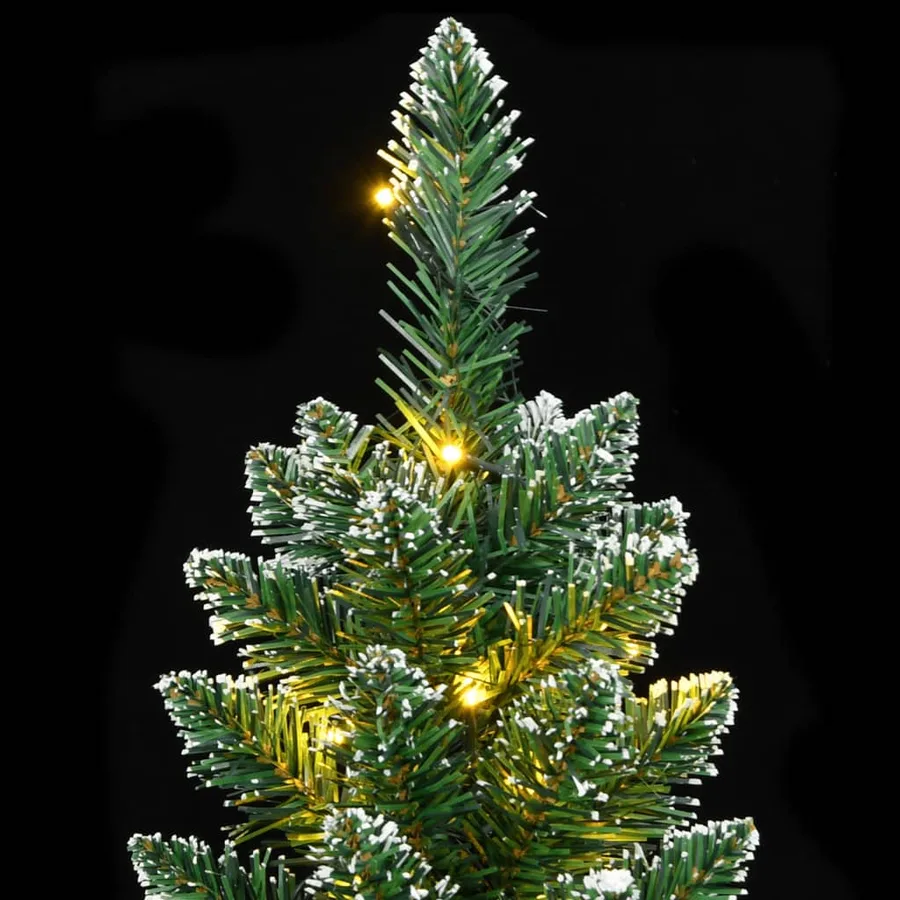 Sapin de Noël artificiel mince 150 LED 150 cm - 7