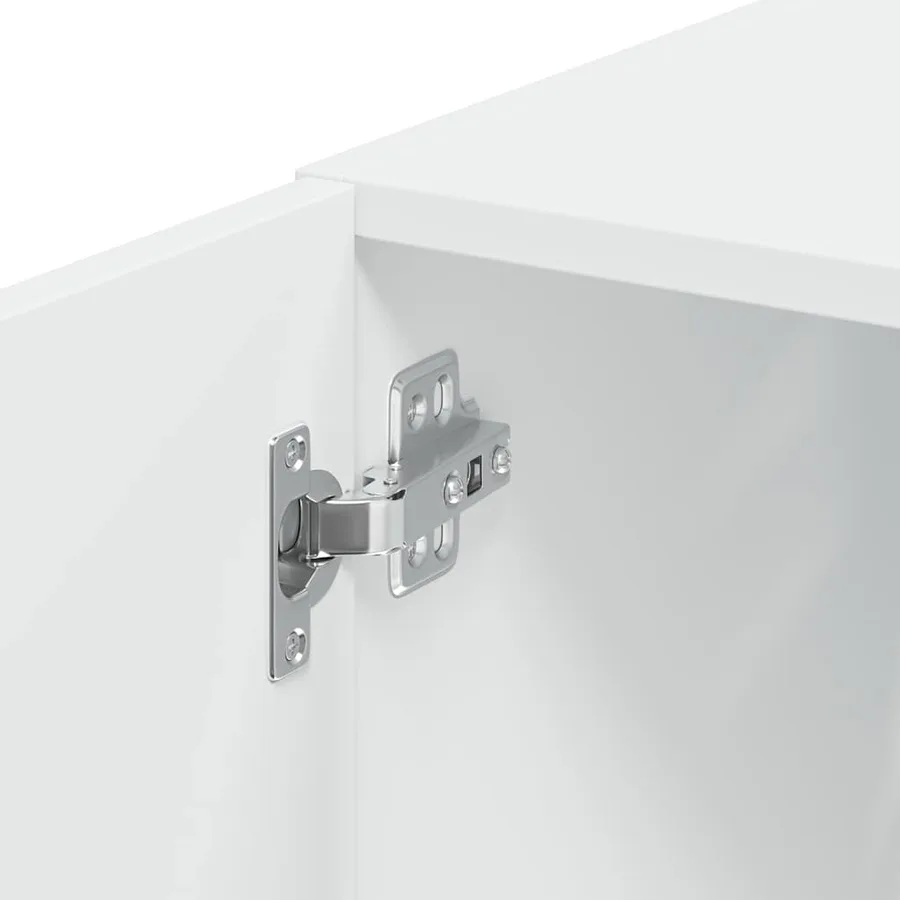Armoire de rangement mince blanc 30x42,5x225 cm - 10