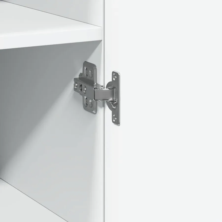 Armoire de rangement mince blanc 30x42,5x225 cm - 11