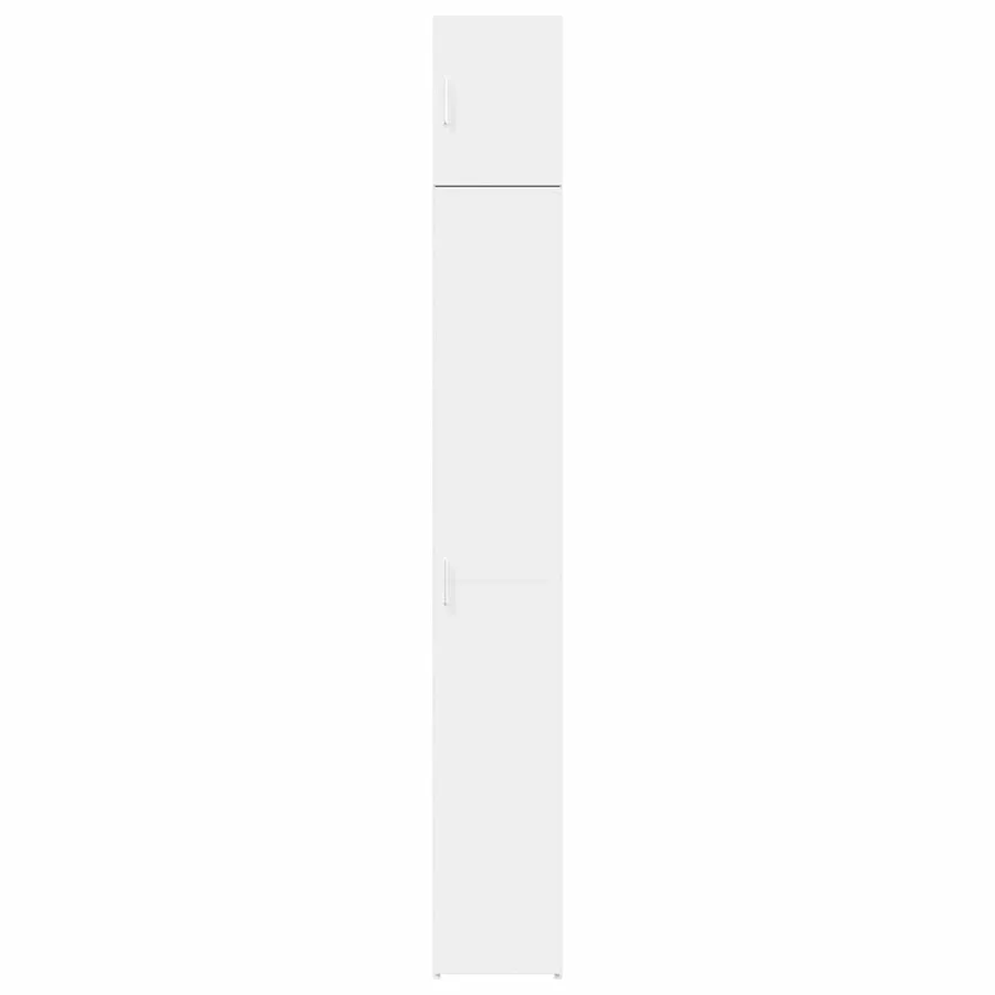 Armoire de rangement mince blanc 30x42,5x225 cm - 4