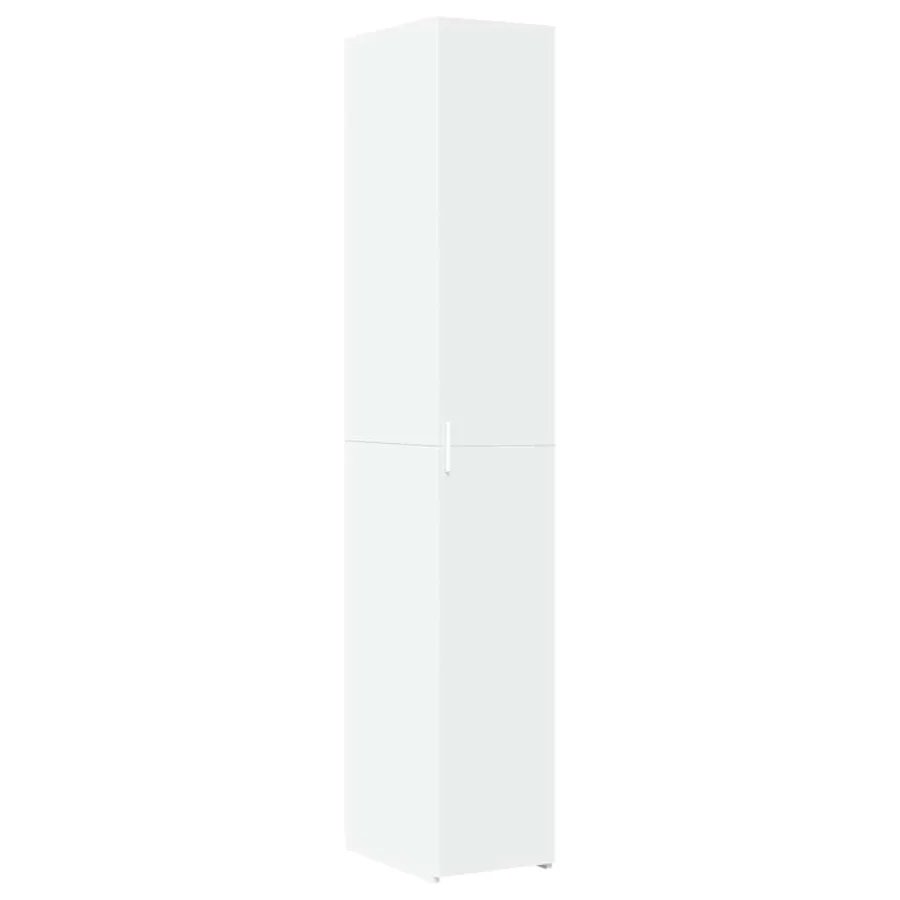Armoire de rangement mince blanc 30x42,5x225 cm - 6