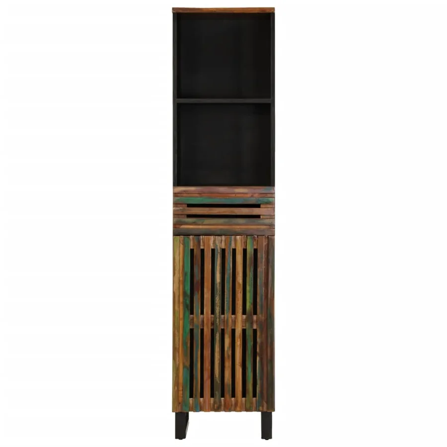 Buffet 38x34x160 cm bois d'acacia massif - 2